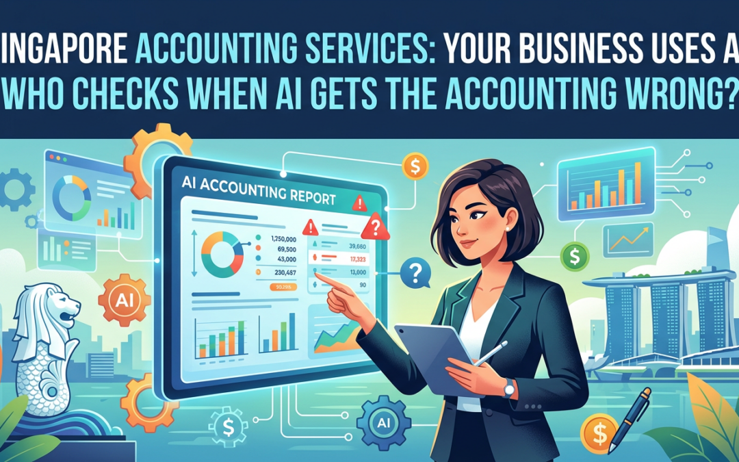 Singapore Accounting Services: Your Business Uses AI. Who Checks When AI Gets the Accounting Wrong?
