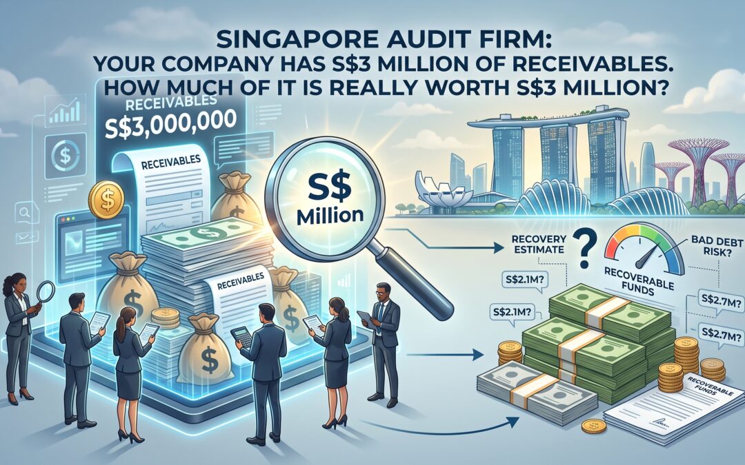 Singapore Audit Firm: Your Company Has S$3 Million of Receivables. How Much of It Is Really Worth S$3 Million?