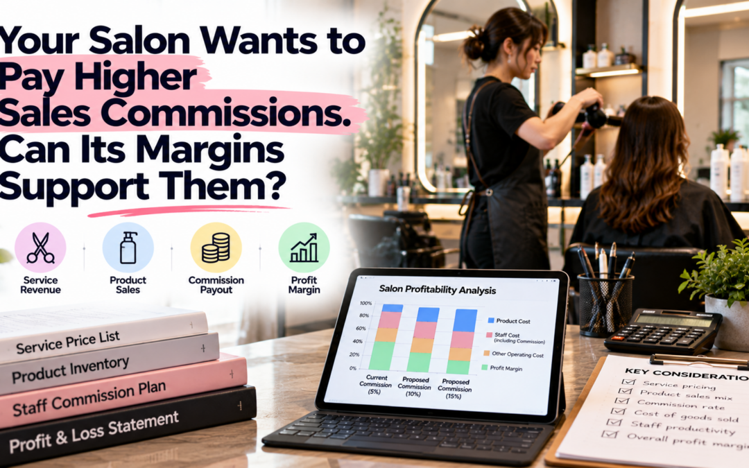 Your Salon Wants to Pay Higher Sales Commissions. Can Its Margins Support Them?